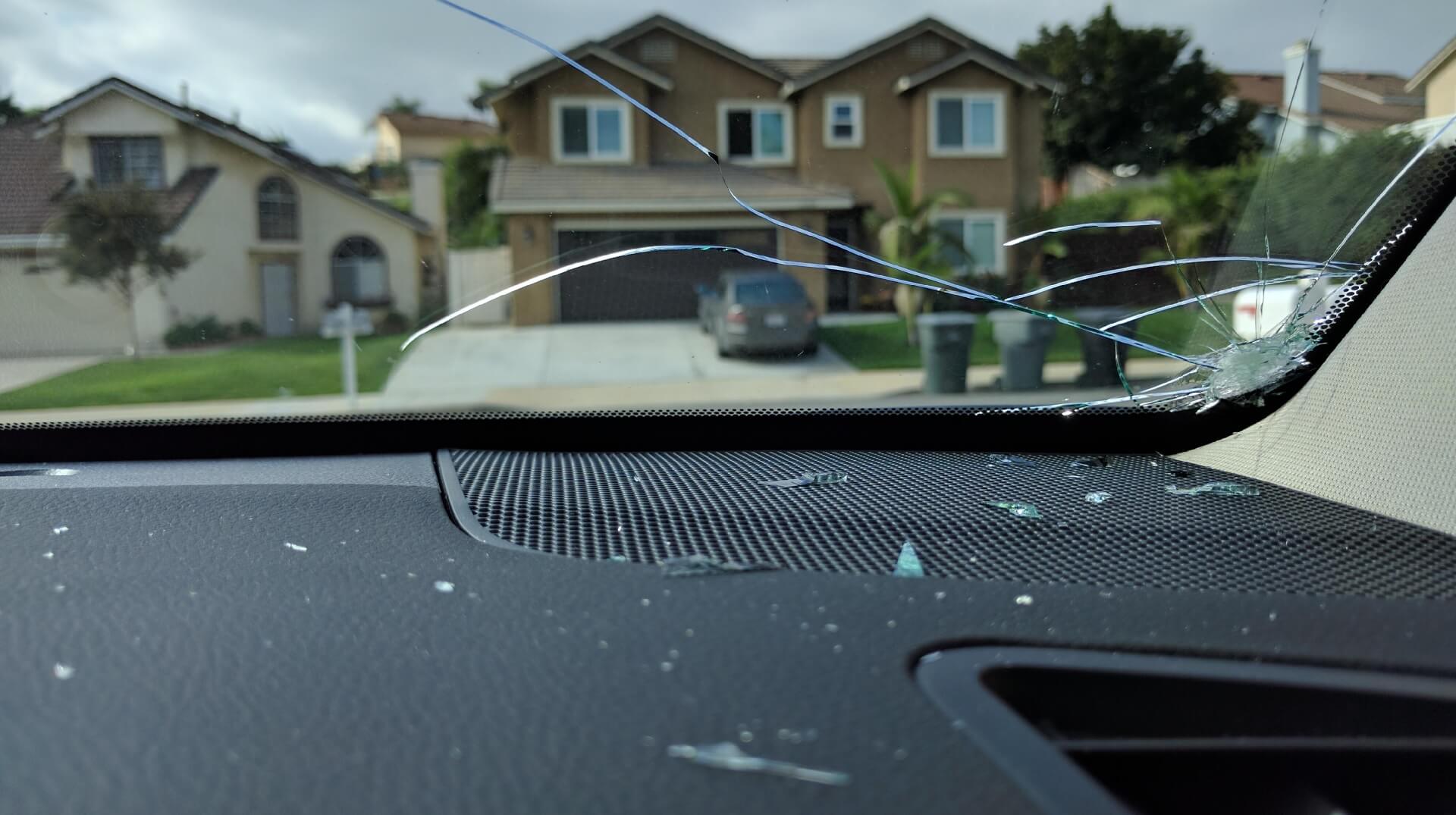 Cracked Windshield